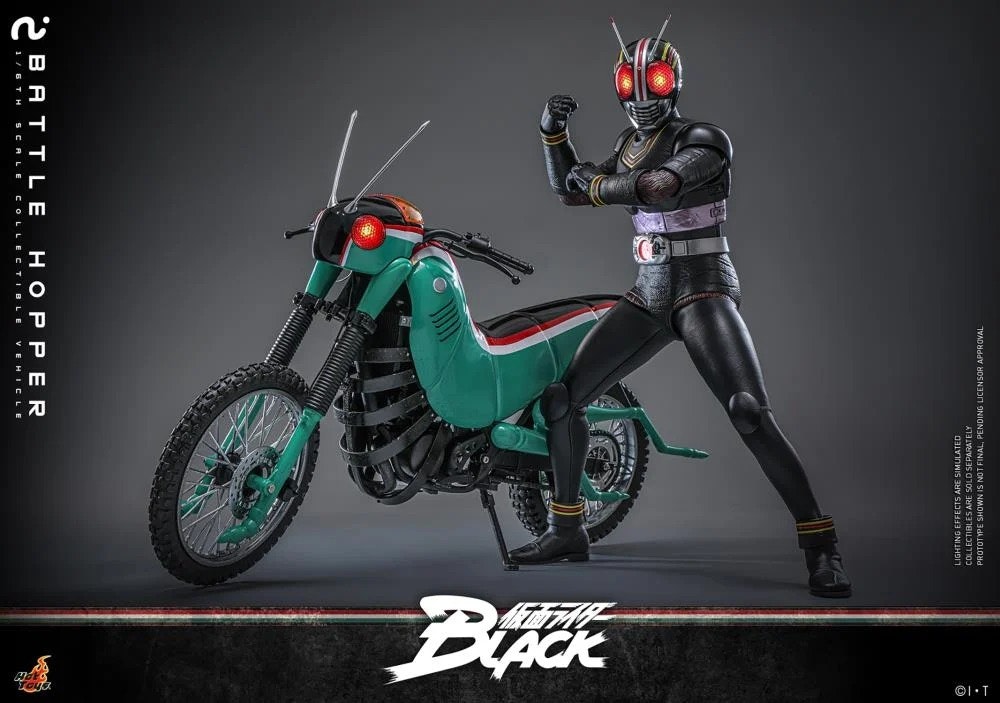 Kamen Rider Black TMS161 Battle Hopper 1/6 Scale Vehicle Accessory