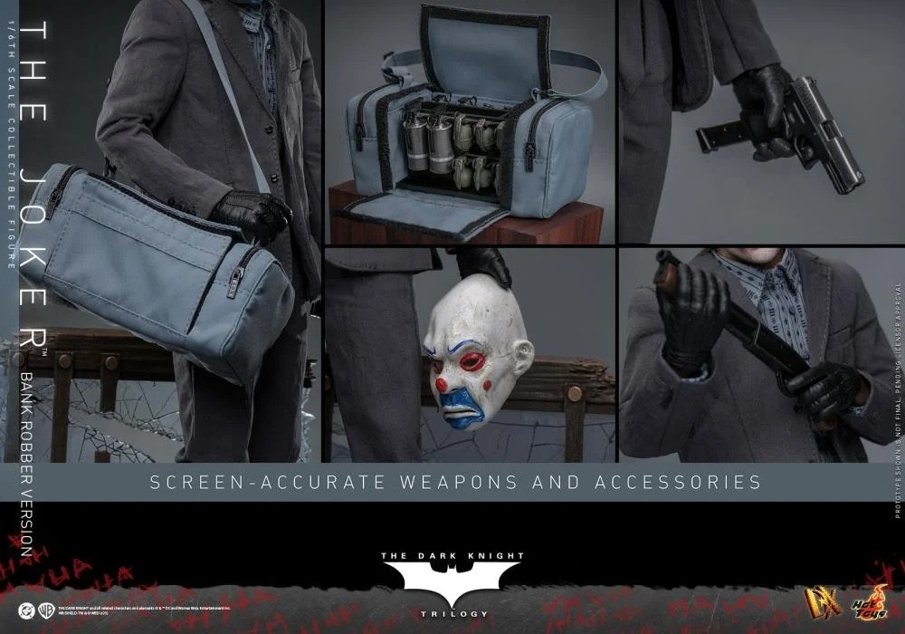The Dark Knight DX50 The Joker (Bank Robber Ver.) 1/6th Scale Collectible Figure