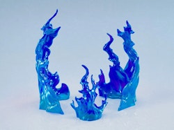 The Simple Effect Flames (Blue) Effect Parts Set