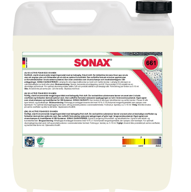 SONAX ECO Active Foam Svanen 10 L