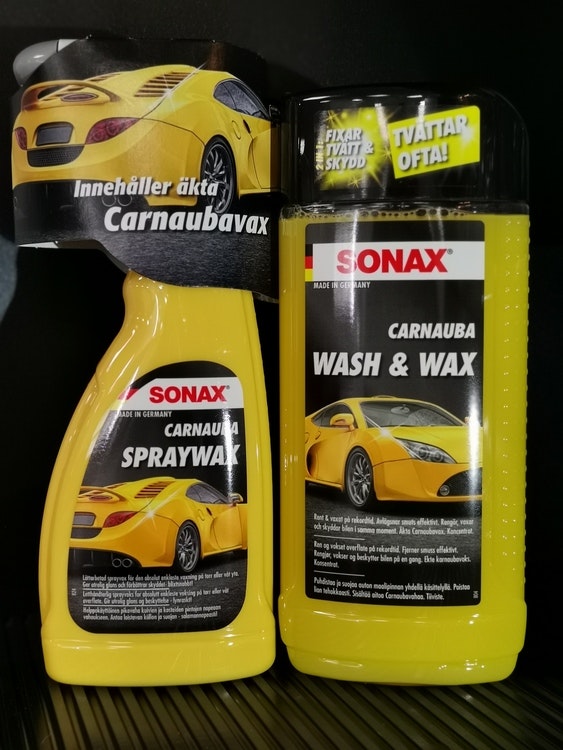SONAX Carnauba Wash & Wax,  Och Spray Wax