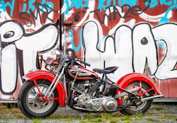 Harley Davidson Grafitti