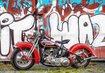 Harley Davidson Grafitti