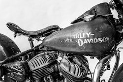 Old Harley Davidson