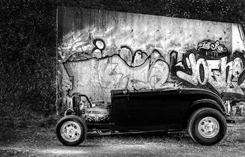 Bil tavla - Grafitti Hot Rod Upplaga 20st