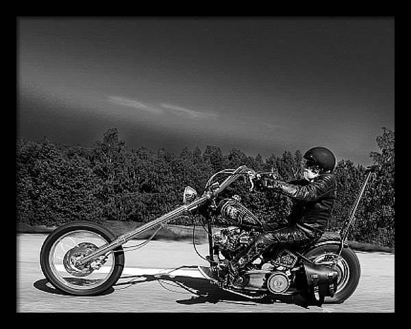 Köp fotografi - Harley Davidson Chopper - 1st såld