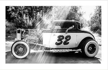 Bil tavla - Hot Rod 32