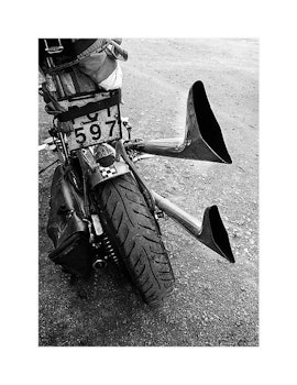 Köp fotografi - Harley pipes