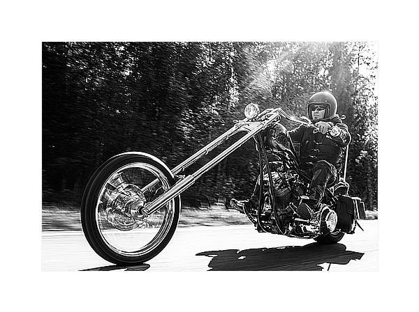 Köp fotografi - Harley Davidson Chopper