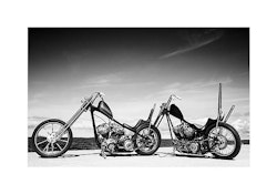 Köp fotografi - Harley Davidson Choppers