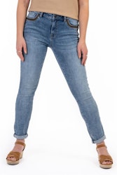 Jeans Destiny Blå denim- Capri Collection strl 42