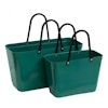 Hinza väska "Green" mörkgrön stor