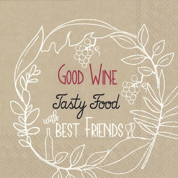 IHR servett Good wine...