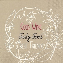 IHR servett Good wine...
