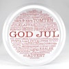 Bricka "God Jul" Mellow design
