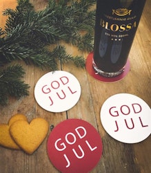 Underlägg "God Jul" Mellow Design