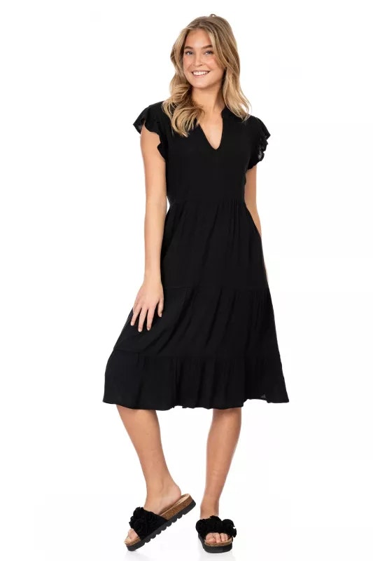 Capri Collection klänning Sophia svart