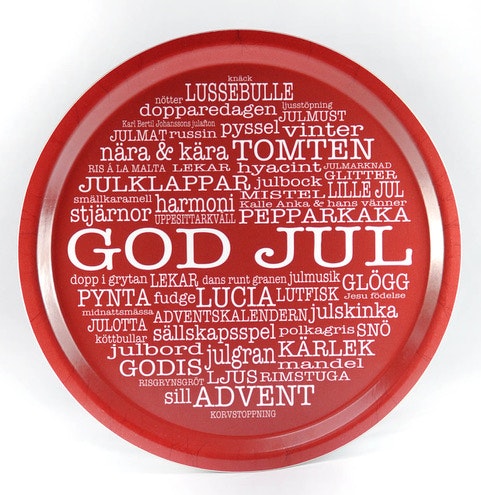 Mellow design bricka "God Jul"