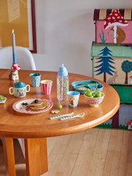 RICE Baby Pip-mugg "Blått skogsmotiv"