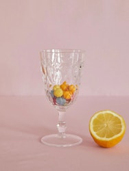 RICE Akryl Vin Glas "Klar"