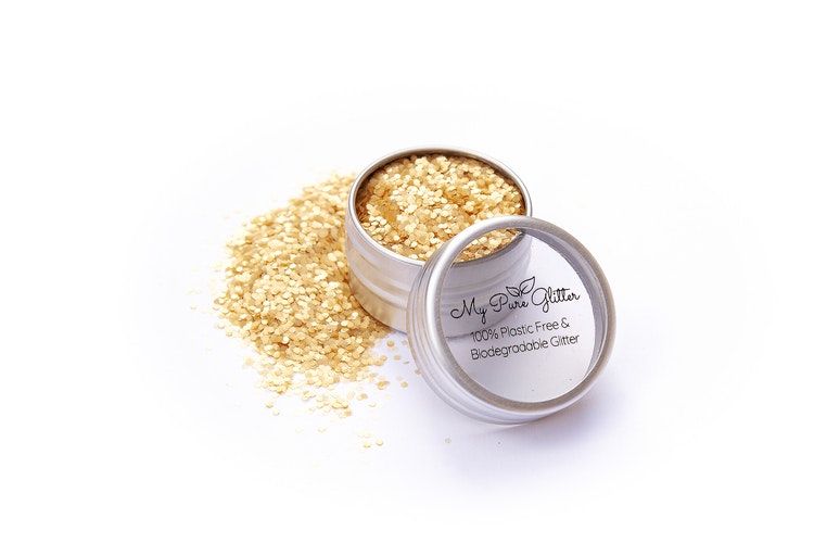 MyPureGlitter Sunny Gold Bio-Glitter® (Super Chunky)