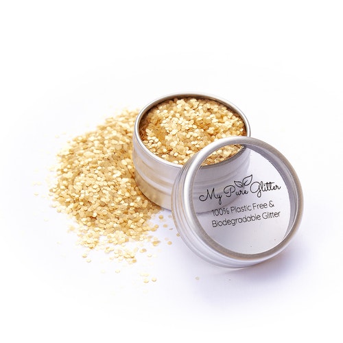 MyPureGlitter Sunny Gold Bio-Glitter® (Super Chunky)