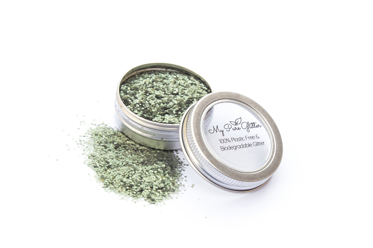 MyPureGlitter Sea Green Bio-Glitter® (Super Chunky)