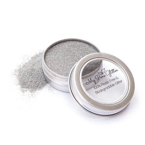 MyPureGlitter Shiny Silver Bio-Glitter® (Standard)