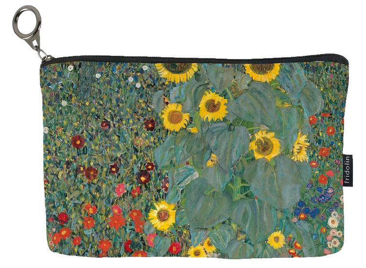 Necessär, Bauerngarten mit Sonnenblumen, Gustav Klimt