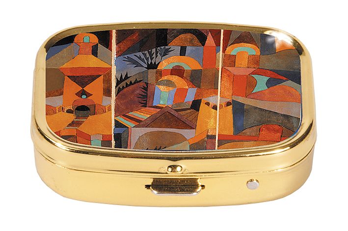 Pillerask med spegel, Tempelträdgården, Paul Klee