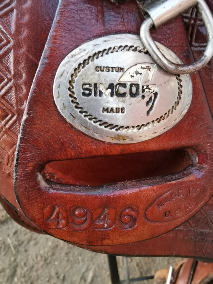 Oldtimer westernsadel Simco 4946 16tum