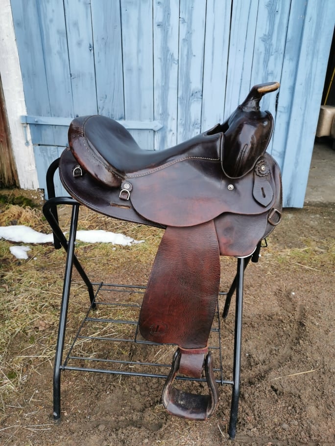 Circle L westernsadel 15,5 tum QH