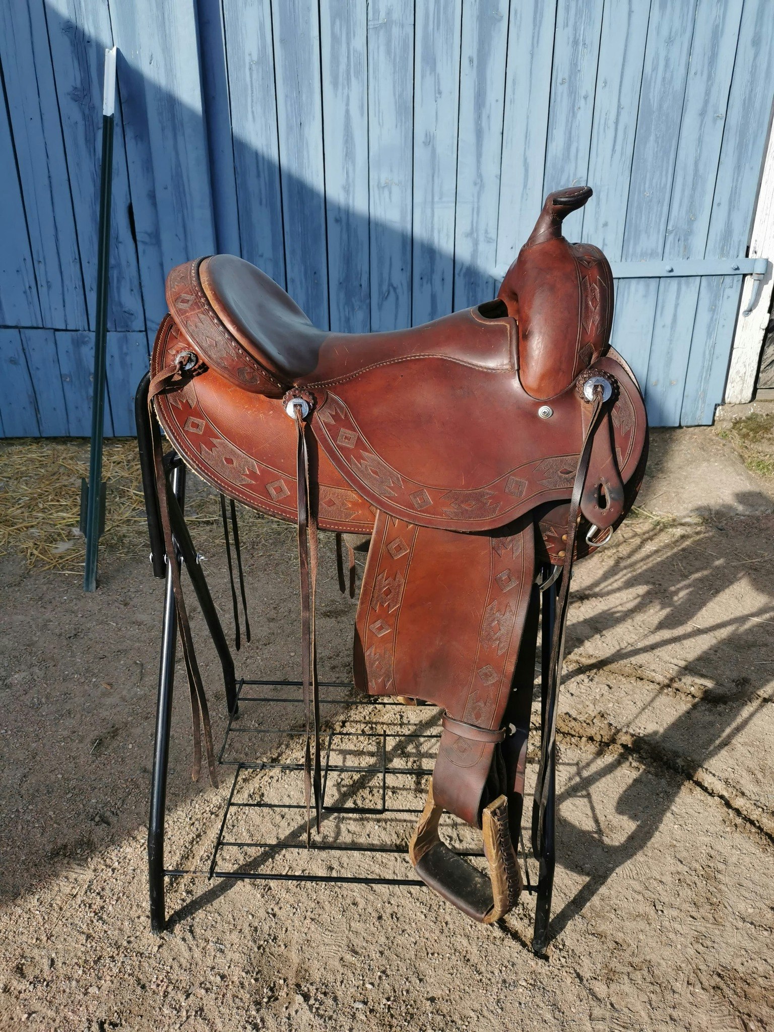 Double C westernsadel XFQ (04) 15,5 tum