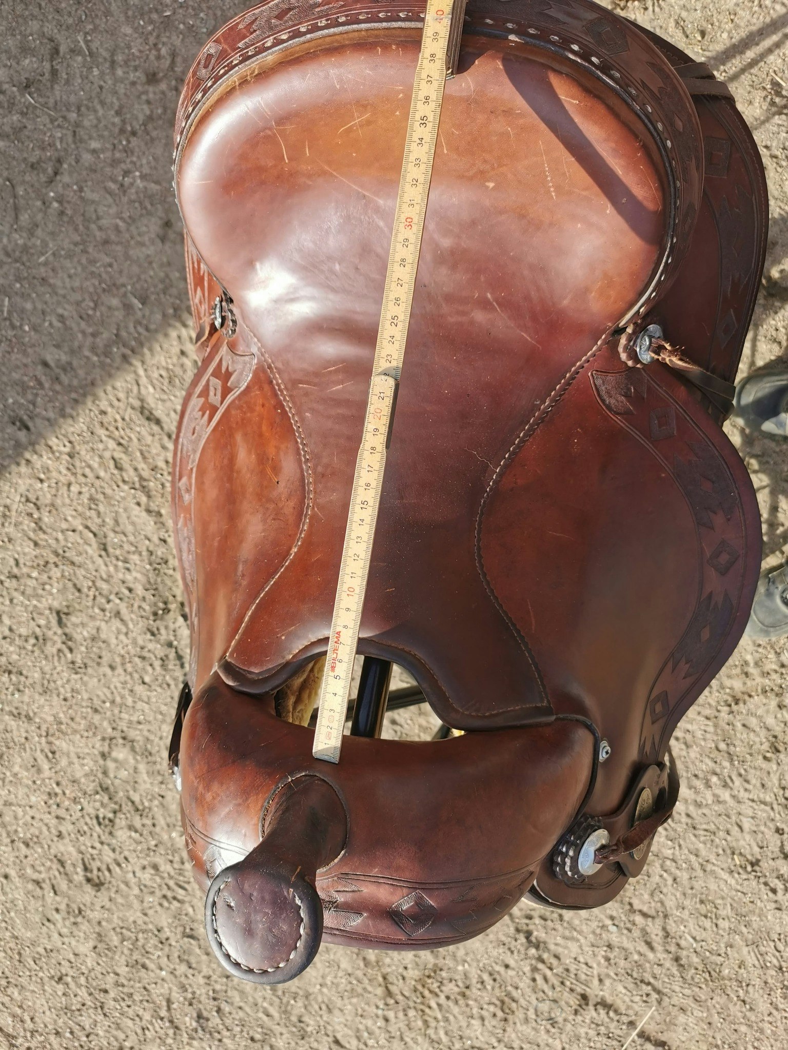 Double C westernsadel XFQ (04) 15,5 tum