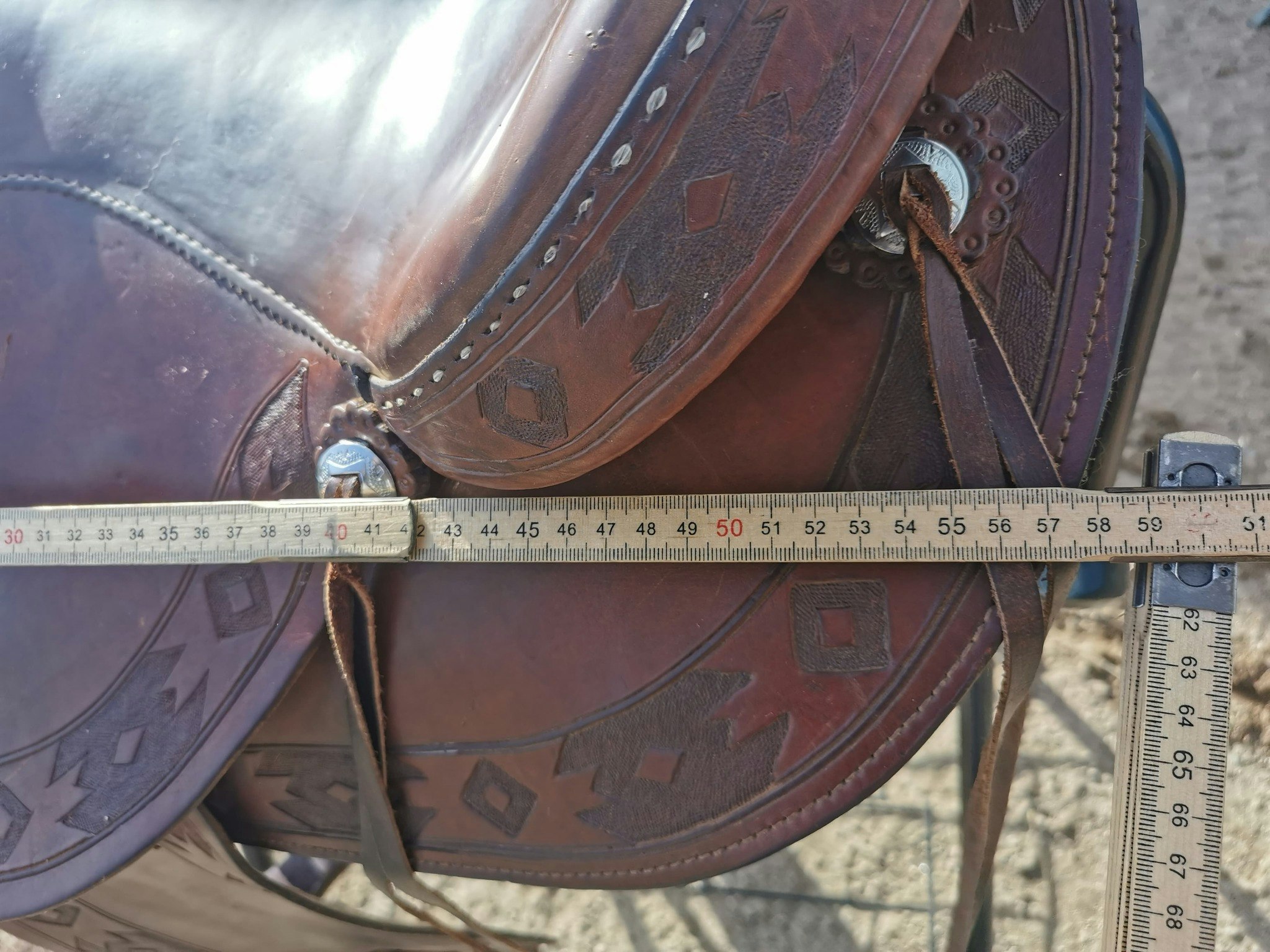 Double C westernsadel XFQ (04) 15,5 tum
