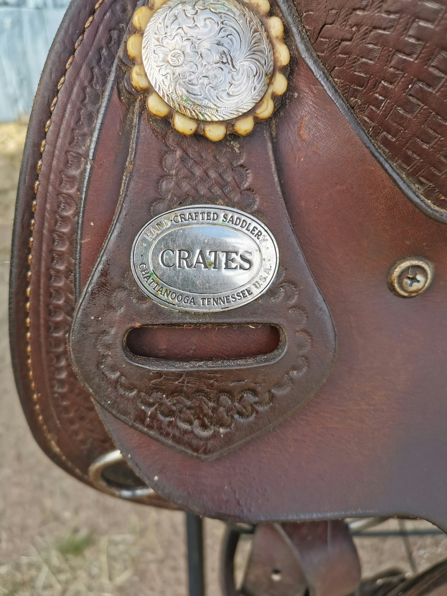 Crates westernsadel 243-4