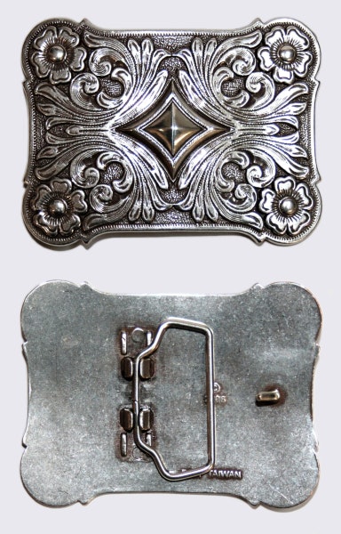 Bälte buckle two tone