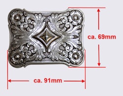 Bälte buckle two tone