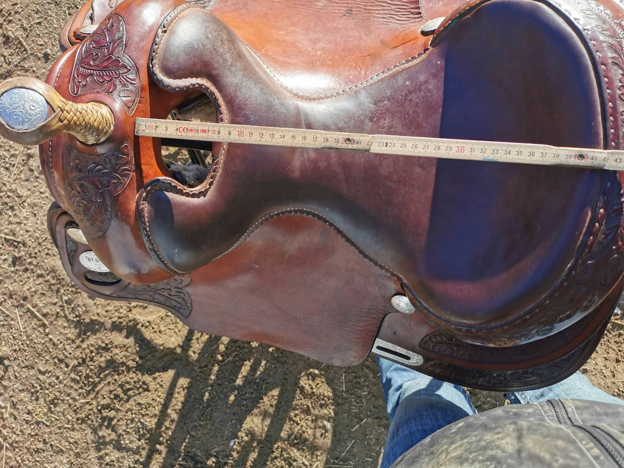 Diamond C westernsadel (X)FQ 16 tum