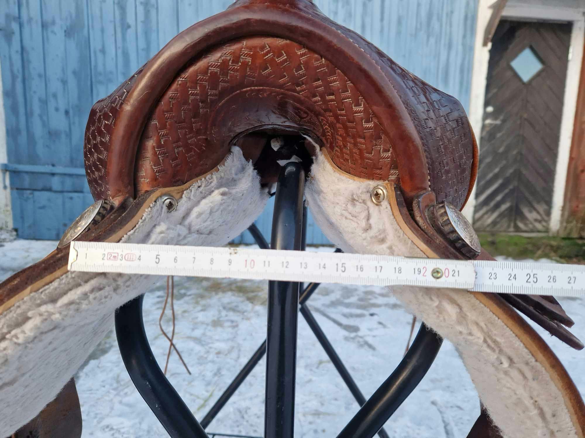 Continental western sadel (X)FQ 15 tum med fin mönster