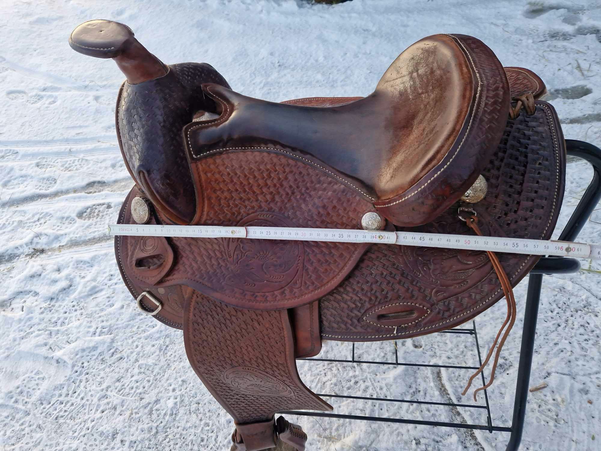 Continental western sadel (X)FQ 15 tum med fin mönster