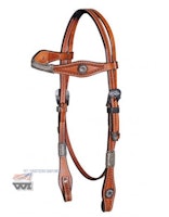 Huvudlag Draft  RAWHIDE BRAIDED  XL