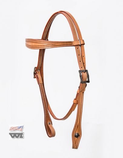 BORDER TOOLED HEADSTALL