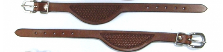 hobble fenderstraps brun med mönster