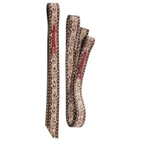 off billet & tie strap SET Fashion Print