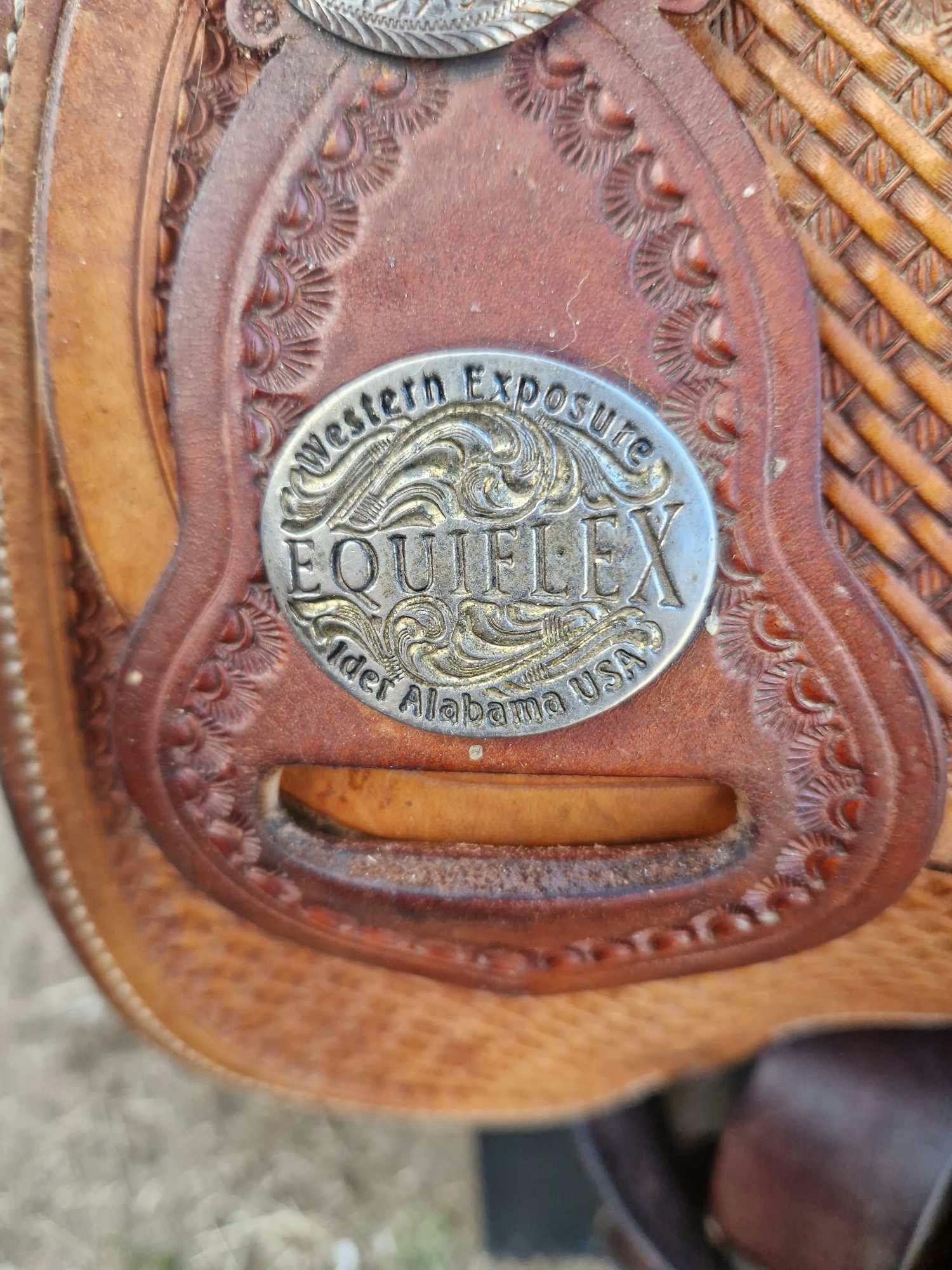 Equiflex reining westernsadel XFQ 16 tum