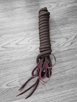 Delade tyglar soft  7.5 feet chocolate