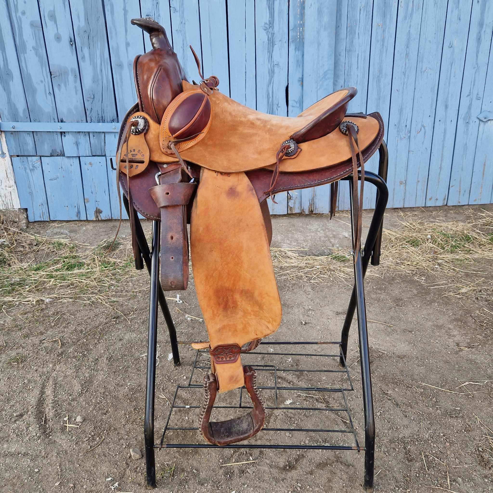 Texas Best vaquerosadel SQ 15,5 tum (custom made)