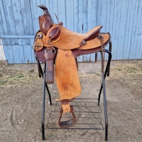 Texas Best vaquerosadel SQ 15,5 tum (custom made)