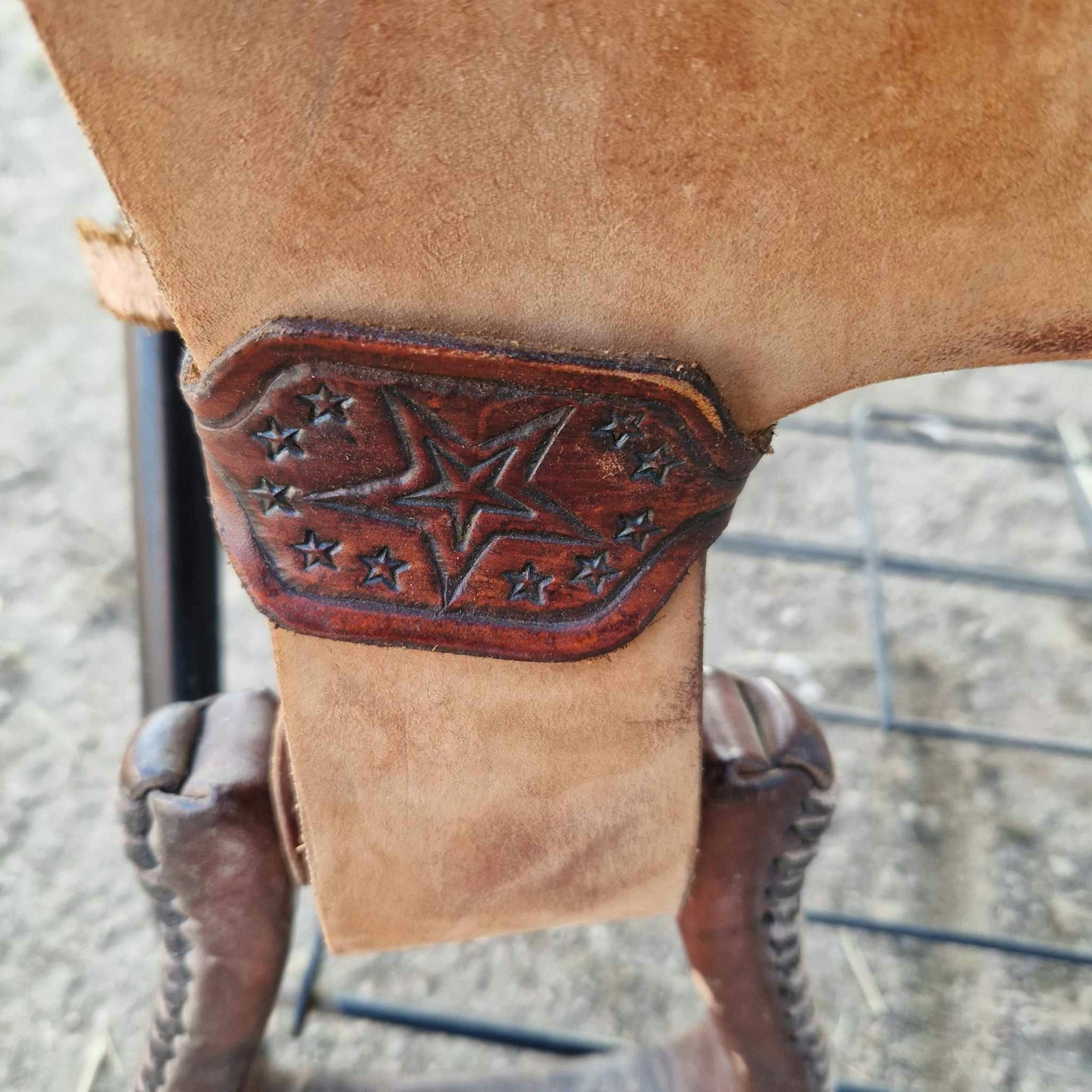 Texas Best vaquerosadel SQ 15,5 tum (custom made)